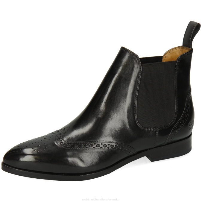 Melvin & Hamilton ženy jessy 4 B0T21105 členkové čižmy čierna