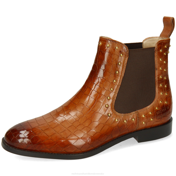 Melvin & Hamilton ženy katrin 3 B0T2968 členkové čižmy svetlo hnedá