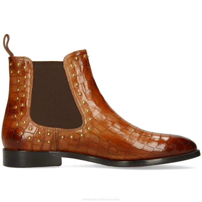 Melvin & Hamilton ženy katrin 3 B0T2968 členkové čižmy svetlo hnedá