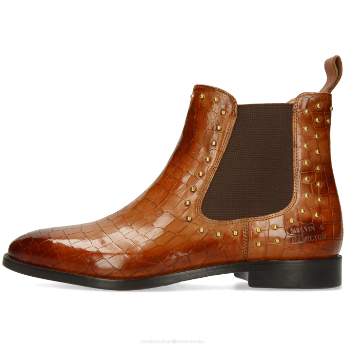 Melvin & Hamilton ženy katrin 3 B0T2968 členkové čižmy svetlo hnedá