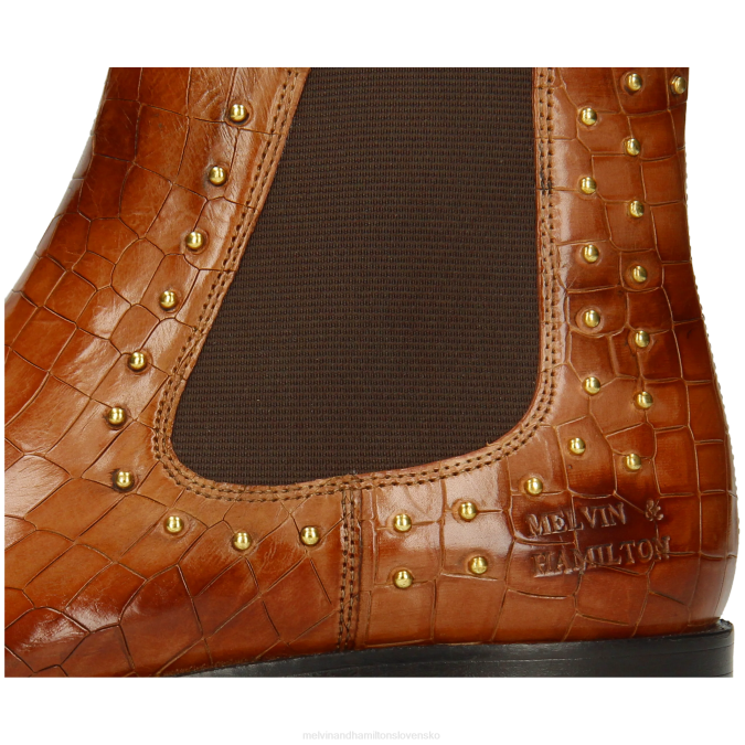 Melvin & Hamilton ženy katrin 3 B0T2968 členkové čižmy svetlo hnedá