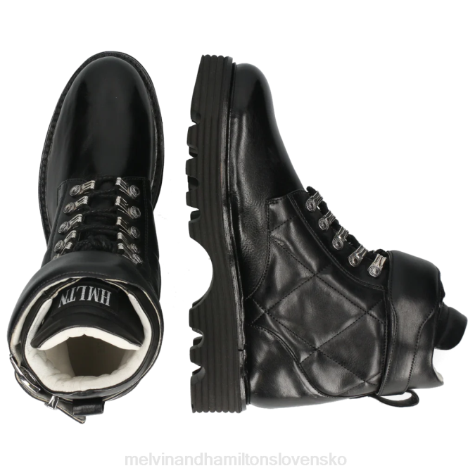 Melvin & Hamilton ženy leonie 11 B0T21063 členkové čižmy čierna