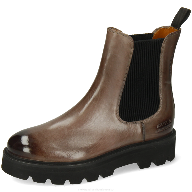 Melvin & Hamilton ženy leonie 5 B0T2793 členkové čižmy sivá