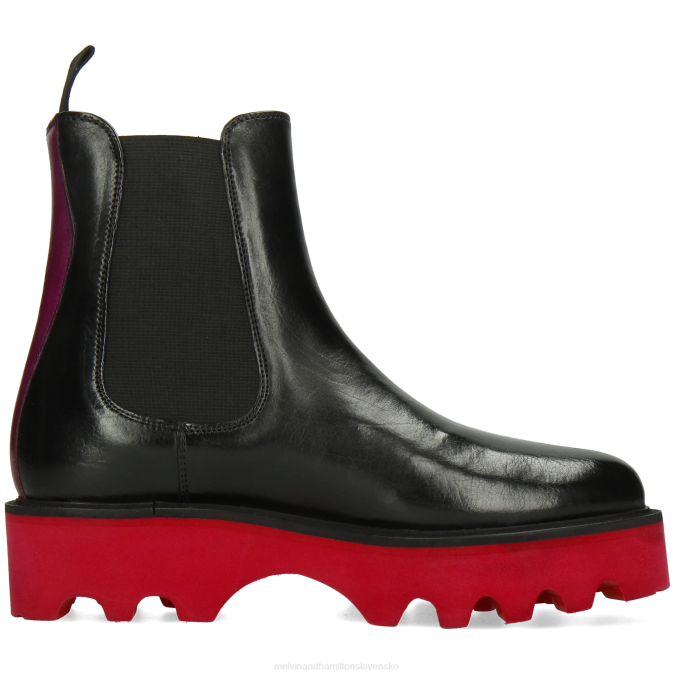 Melvin & Hamilton ženy leonie 5 B0T2897 členkové čižmy čierna