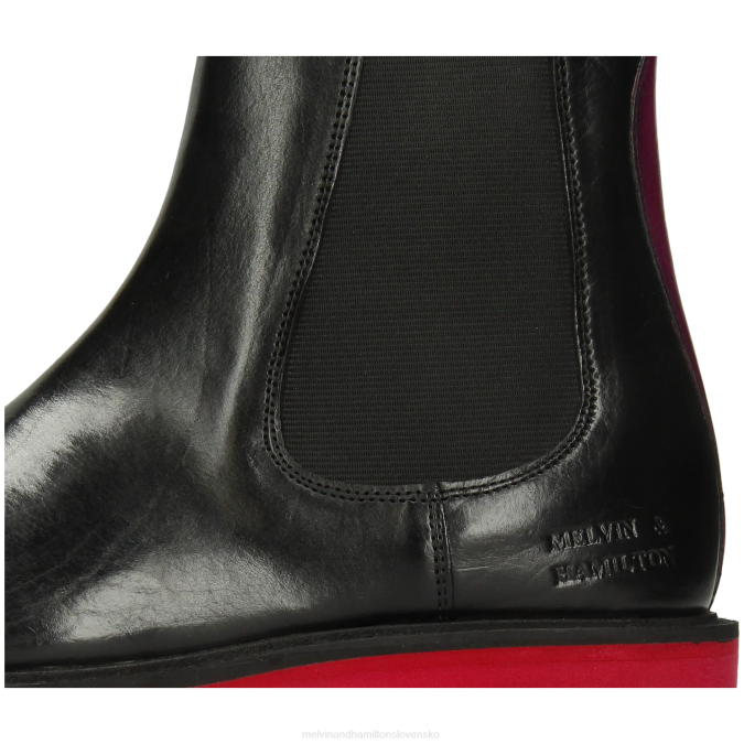 Melvin & Hamilton ženy leonie 5 B0T2897 členkové čižmy čierna