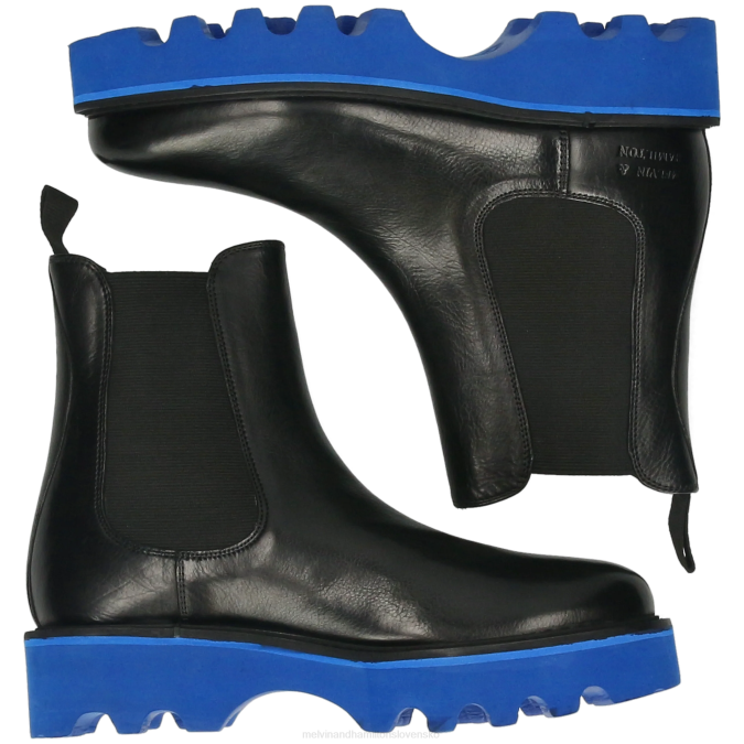 Melvin & Hamilton ženy leonie 5 B0T2926 členkové čižmy čierna