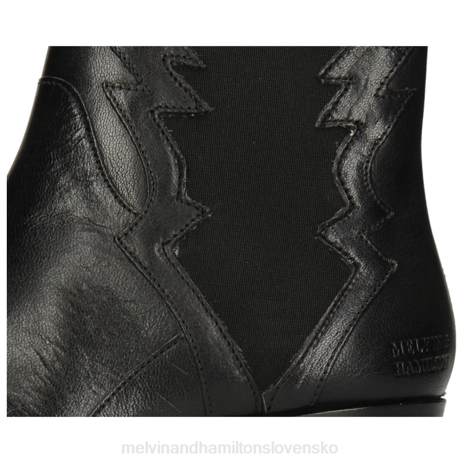 Melvin & Hamilton ženy máj 1 B0T21133 členkové čižmy čierna