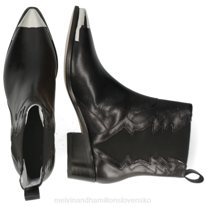 Melvin & Hamilton ženy máj 1 B0T21133 členkové čižmy čierna