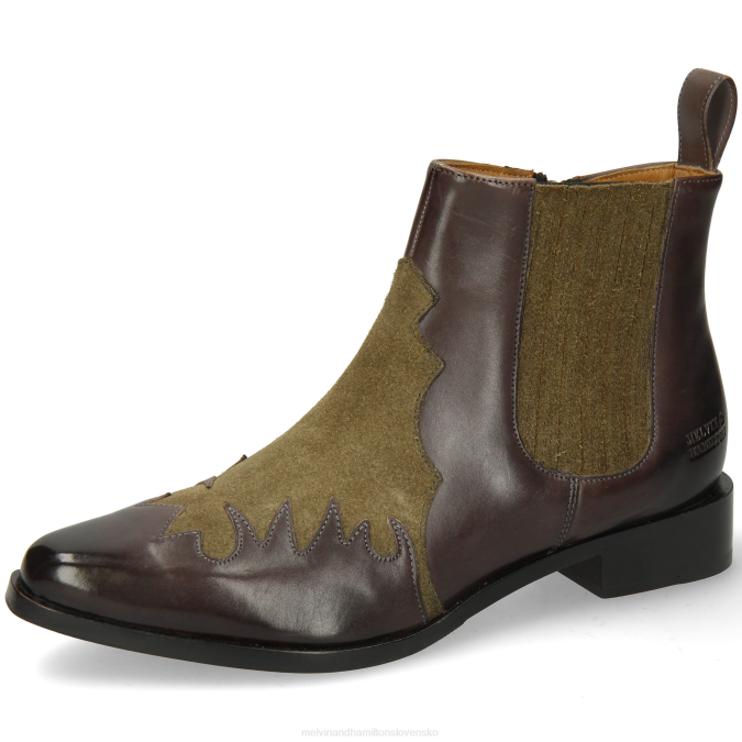 Melvin & Hamilton ženy marlín 46 B0T2929 členkové čižmy hnedá