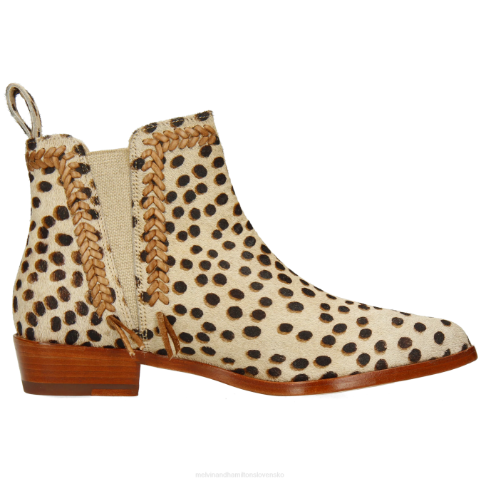 Melvin & Hamilton ženy marlin 10 B0T2777 členkové čižmy svetlo hnedá