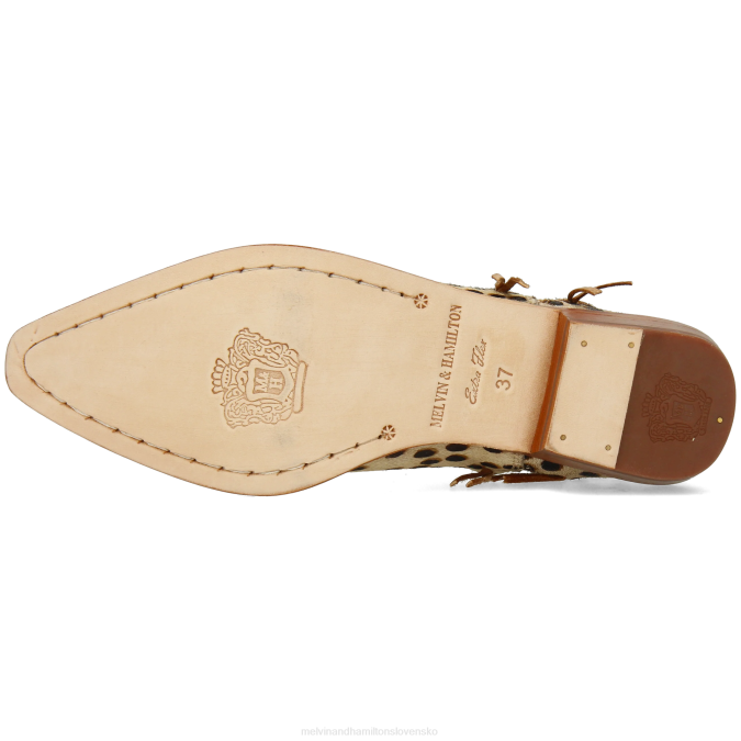 Melvin & Hamilton ženy marlin 10 B0T2777 členkové čižmy svetlo hnedá