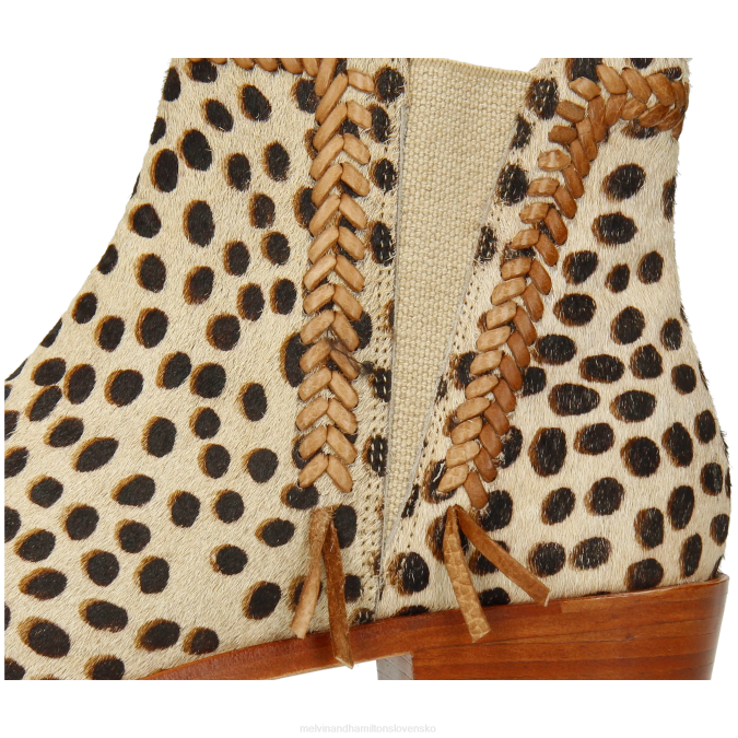 Melvin & Hamilton ženy marlin 10 B0T2777 členkové čižmy svetlo hnedá