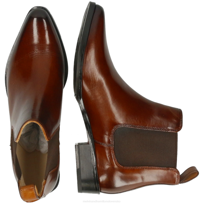 Melvin & Hamilton ženy marlin 4 B0T2804 členkové čižmy hnedá