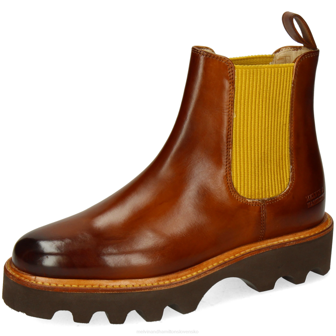 Melvin & Hamilton ženy megan 3 B0T2844 členkové čižmy hnedá