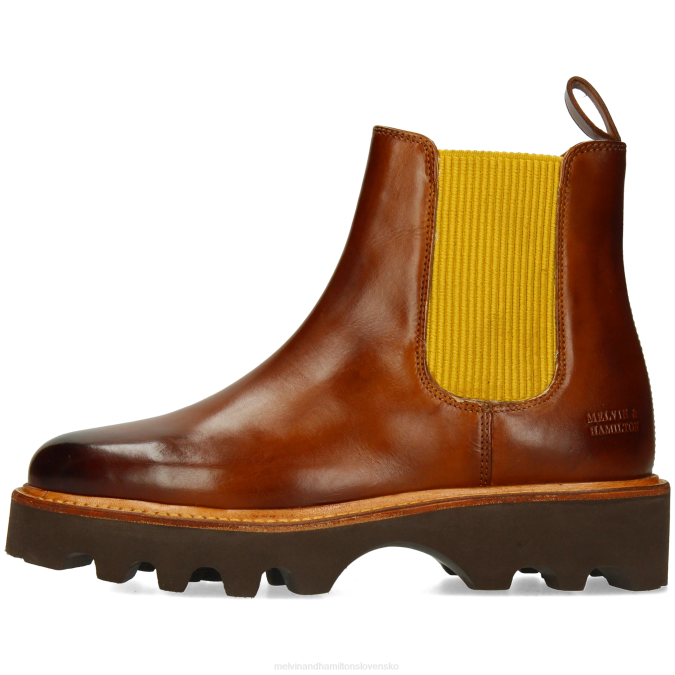 Melvin & Hamilton ženy megan 3 B0T2844 členkové čižmy hnedá