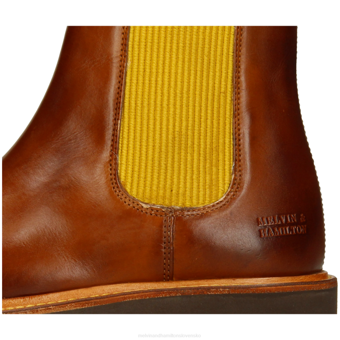 Melvin & Hamilton ženy megan 3 B0T2844 členkové čižmy hnedá