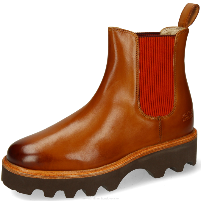 Melvin & Hamilton ženy megan 3 B0T2932 členkové čižmy hnedá