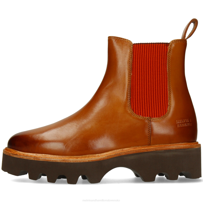 Melvin & Hamilton ženy megan 3 B0T2932 členkové čižmy hnedá