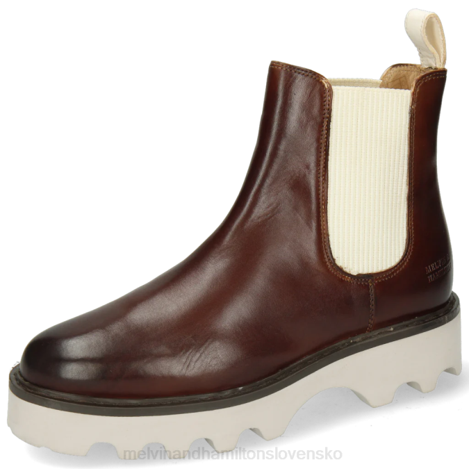 Melvin & Hamilton ženy megan 3r B0T21065 členkové čižmy hnedá