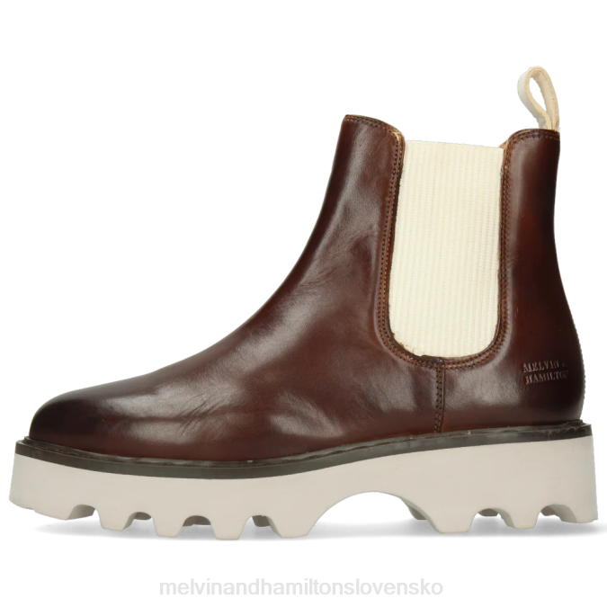 Melvin & Hamilton ženy megan 3r B0T21065 členkové čižmy hnedá