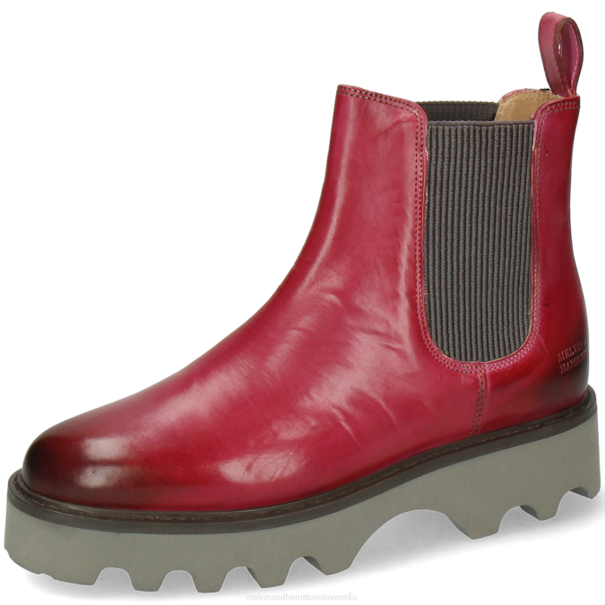 Melvin & Hamilton ženy megan 3r B0T21094 členkové čižmy fuchsiová