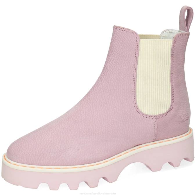 Melvin & Hamilton ženy megan 3r B0T21117 členkové čižmy Ružová