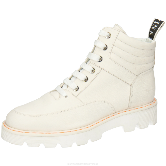 Melvin & Hamilton ženy megan 40 B0T2937 členkové čižmy biely
