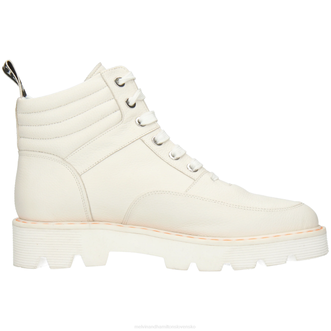 Melvin & Hamilton ženy megan 40 B0T2937 členkové čižmy biely