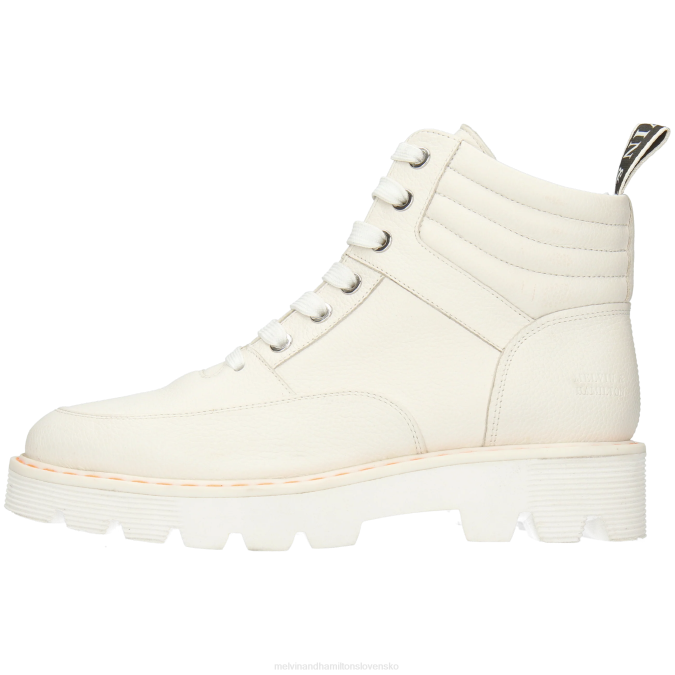 Melvin & Hamilton ženy megan 40 B0T2937 členkové čižmy biely