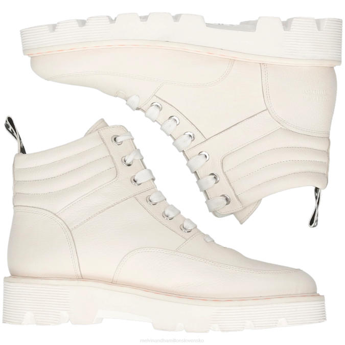 Melvin & Hamilton ženy megan 40 B0T2937 členkové čižmy biely