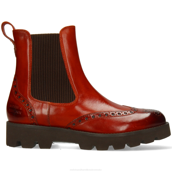 Melvin & Hamilton ženy nefrit 8 B0T2799 členkové čižmy hnedá