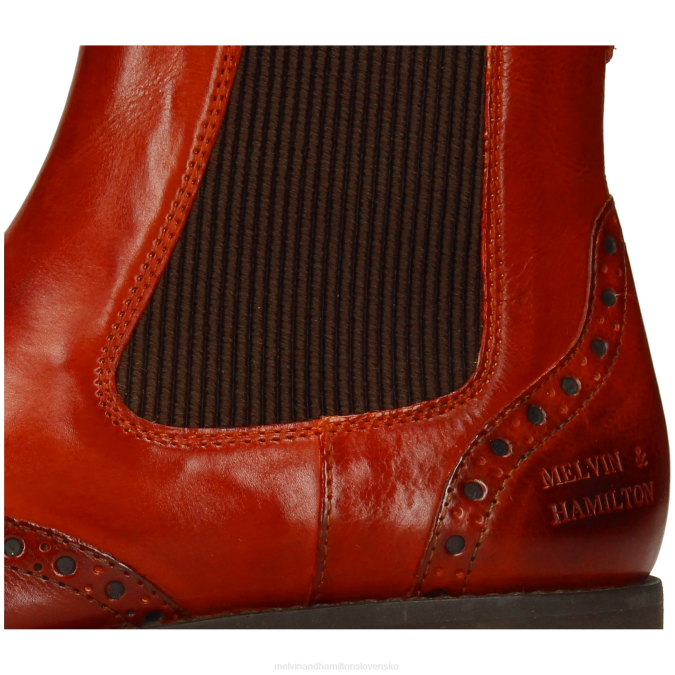 Melvin & Hamilton ženy nefrit 8 B0T2799 členkové čižmy hnedá