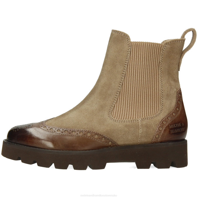 Melvin & Hamilton ženy nefrit 8 B0T2809 členkové čižmy hnedá