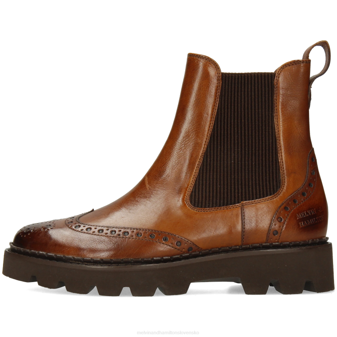 Melvin & Hamilton ženy nefrit 8 B0T2912 členkové čižmy hnedá