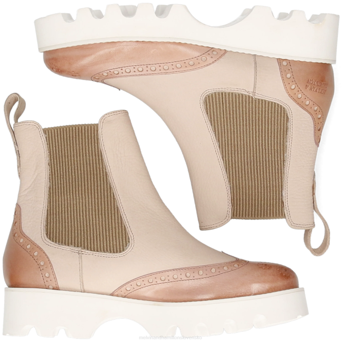 Melvin & Hamilton ženy nefrit 8 B0T2969 členkové čižmy Ružová