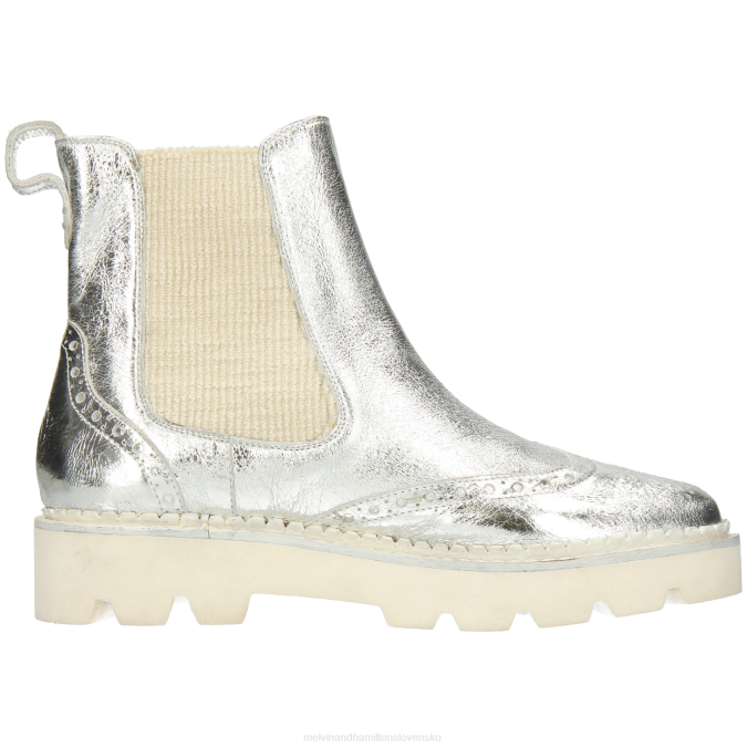 Melvin & Hamilton ženy nefrit 8 B0T2990 členkové čižmy striebro