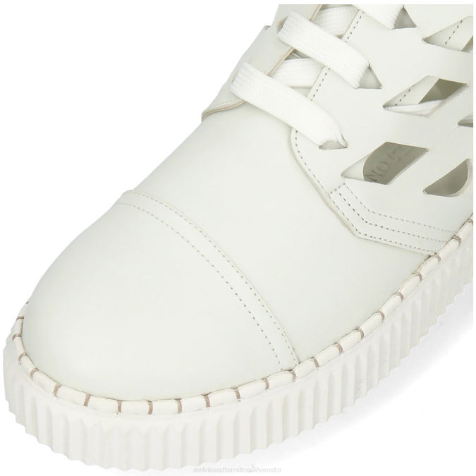 Melvin & Hamilton ženy nuri 1 B0T21000 členkové čižmy biely