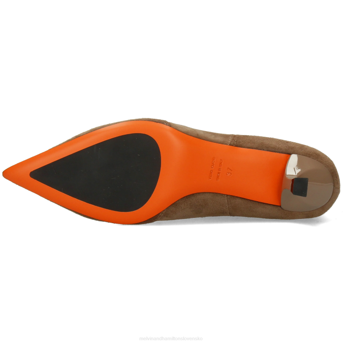 Melvin & Hamilton ženy polárna žiara 1 B0T2840 členkové čižmy hnedá