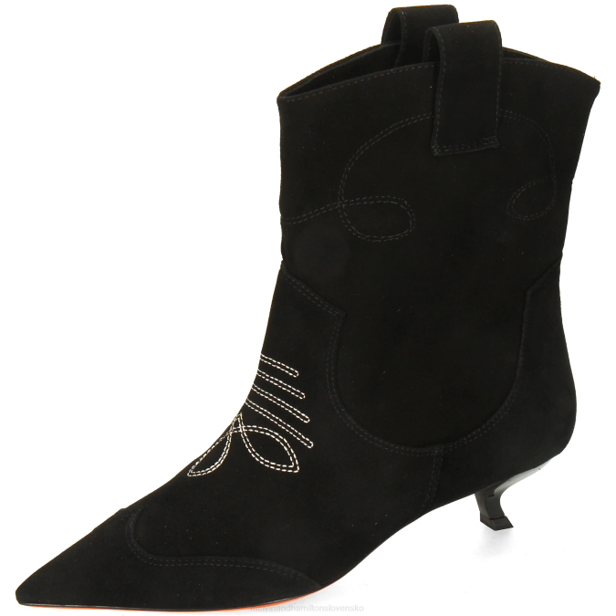 Melvin & Hamilton ženy polárna žiara 1 B0T2843 členkové čižmy čierna