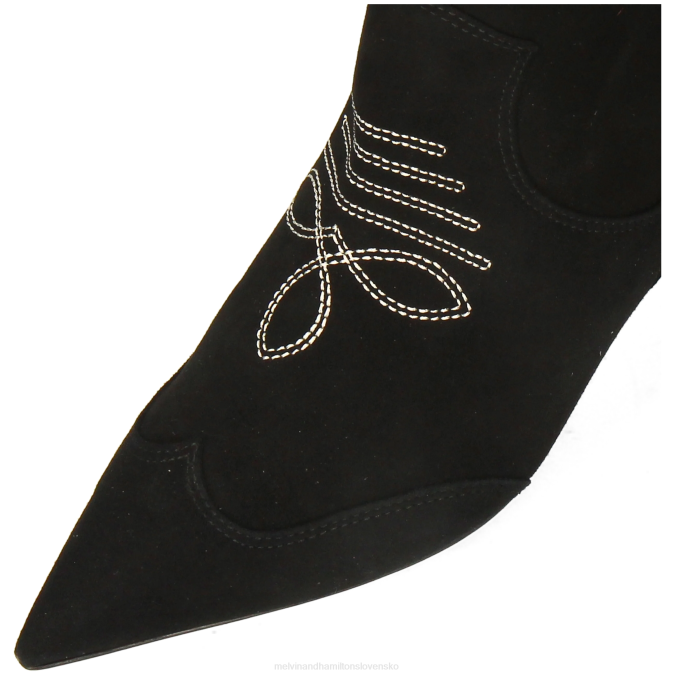 Melvin & Hamilton ženy polárna žiara 1 B0T2843 členkové čižmy čierna