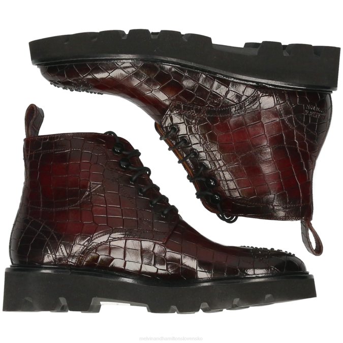 Melvin & Hamilton ženy sally 109 B0T2939 členkové čižmy Fialová