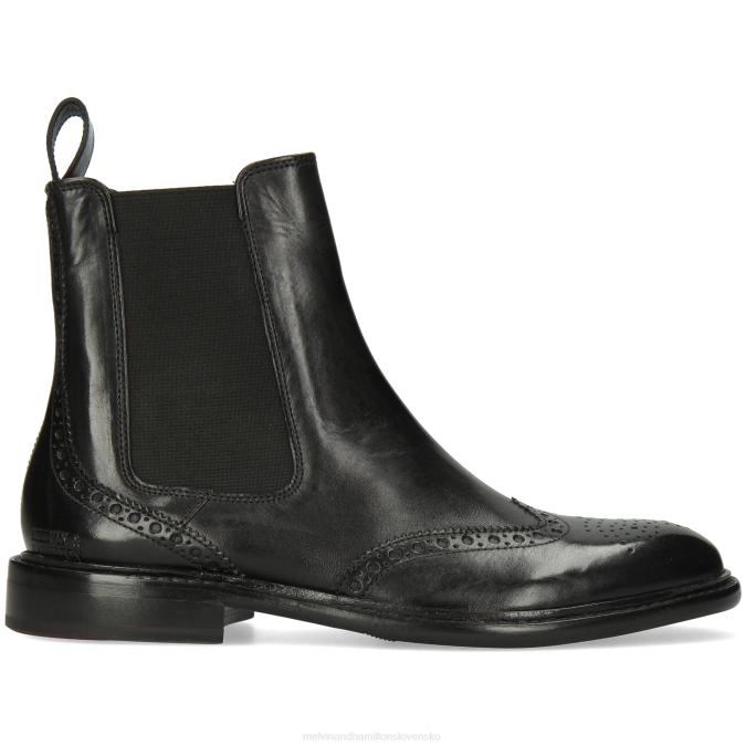 Melvin & Hamilton ženy sally 112 B0T21060 členkové čižmy čierna