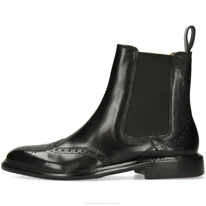 Melvin & Hamilton ženy sally 112 B0T21060 členkové čižmy čierna