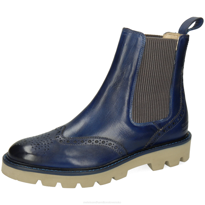 Melvin & Hamilton ženy sally 112 B0T2848 členkové čižmy Modrá