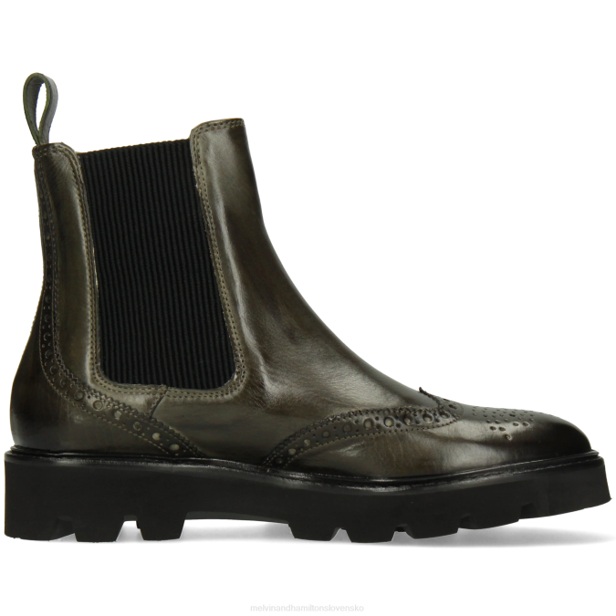 Melvin & Hamilton ženy sally 112 B0T2951 členkové čižmy kaki