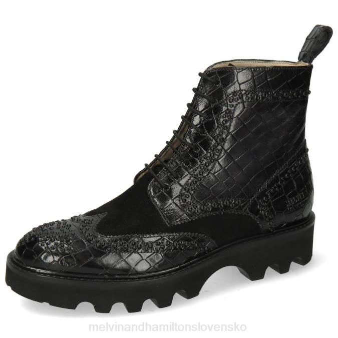 Melvin & Hamilton ženy sally 120 B0T21141 členkové čižmy čierna