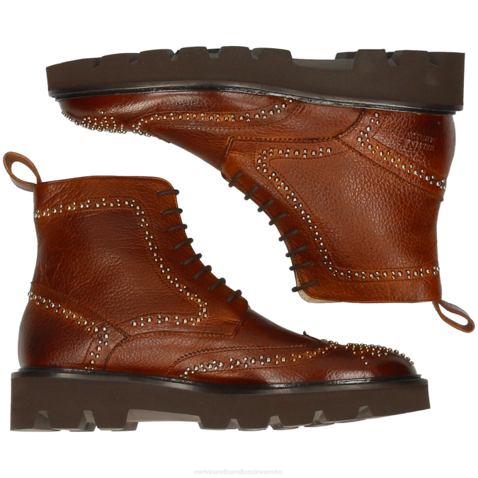 Melvin & Hamilton ženy sally 120 B0T2879 členkové čižmy hnedá