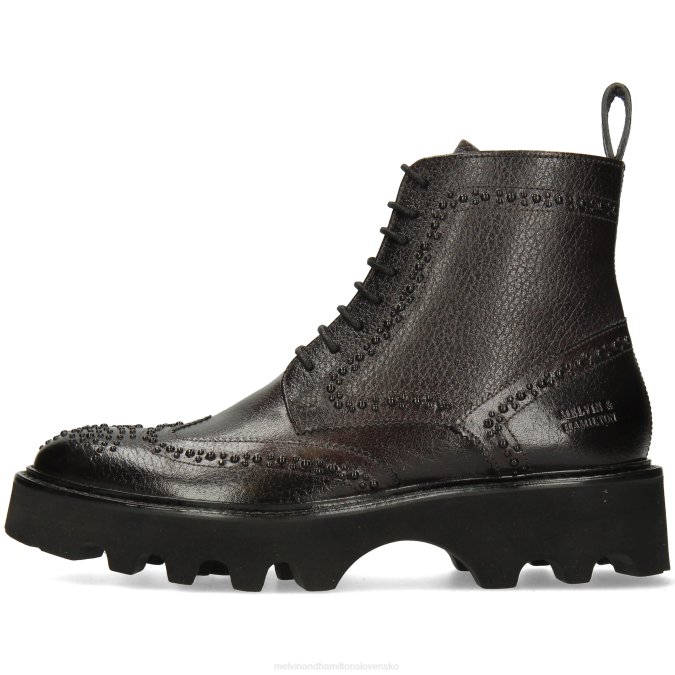 Melvin & Hamilton ženy sally 120 B0T2882 členkové čižmy čierna