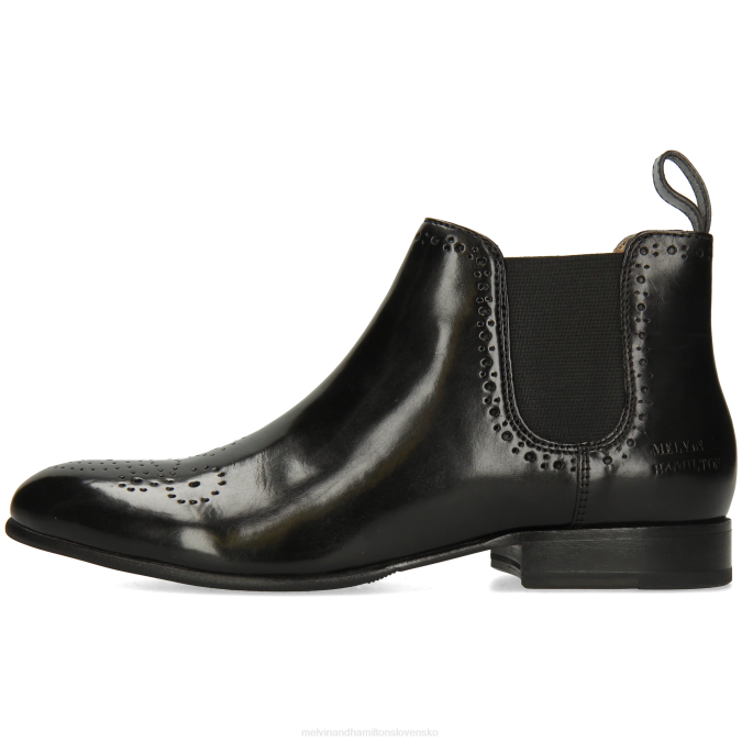 Melvin & Hamilton ženy sally 16 B0T2784 členkové čižmy čierna