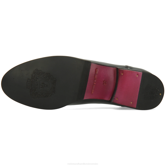 Melvin & Hamilton ženy sally 16 B0T2784 členkové čižmy čierna